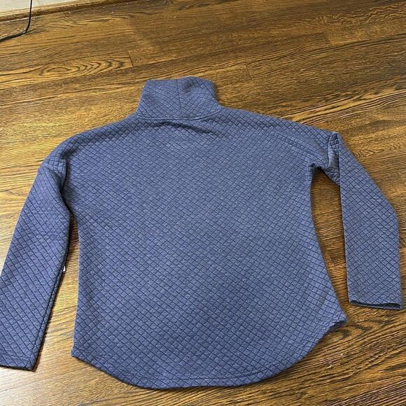 NWT Southern Tide long Sleeve Mellie MockNeck Sweatshirt in Nautical Nacy - XS - Picture 9 of 9